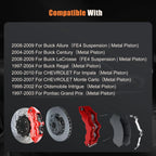 Brake Calipers w/ Bracket Pair for Chevy Impala (2000–2010)
