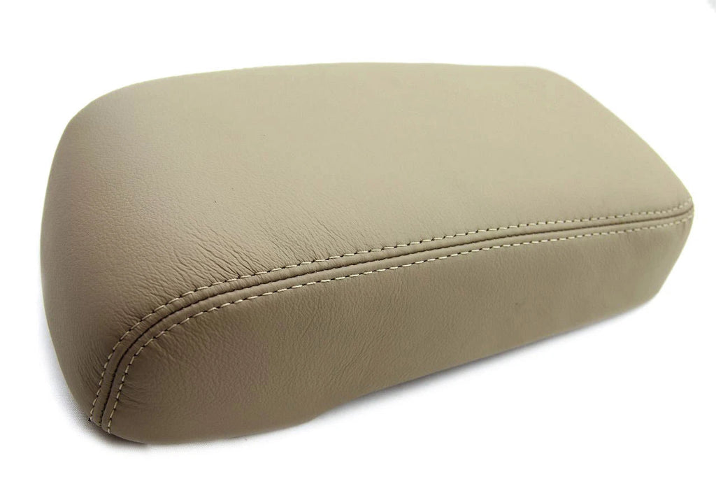 Center Console Armrest Cover for Hummer H3 (2005–2010) Beige Leather