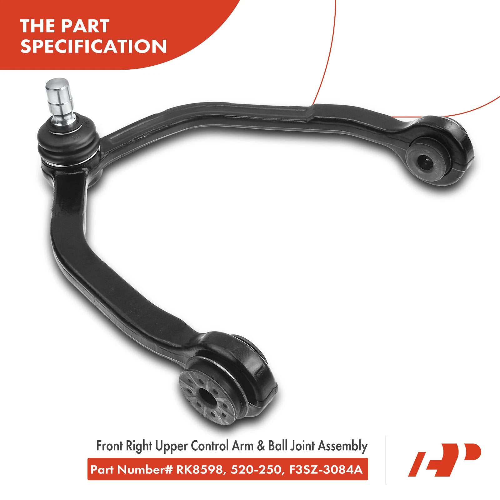 Front Right Upper Control Arm with Ball Joint for Ford Thunderbird