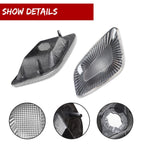 Set of 4 Clear Bumper Signal and Fender Side Marker Lights for Jeep Wrangler (1997–2006)