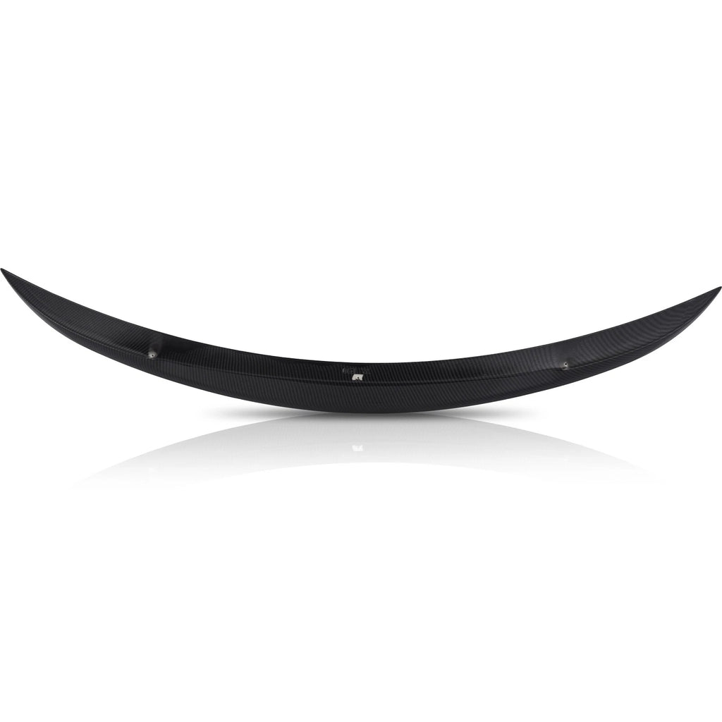MP Style Carbon Fiber Rear Trunk Spoiler Lip for BMW 3-Series E90 (2005–2011)