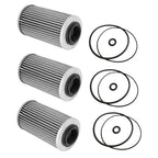 3X Oil Filter & O Ring Kit for Sea Doo 4-Tec RXPX RXTX GTX GTI Wake (420956744)