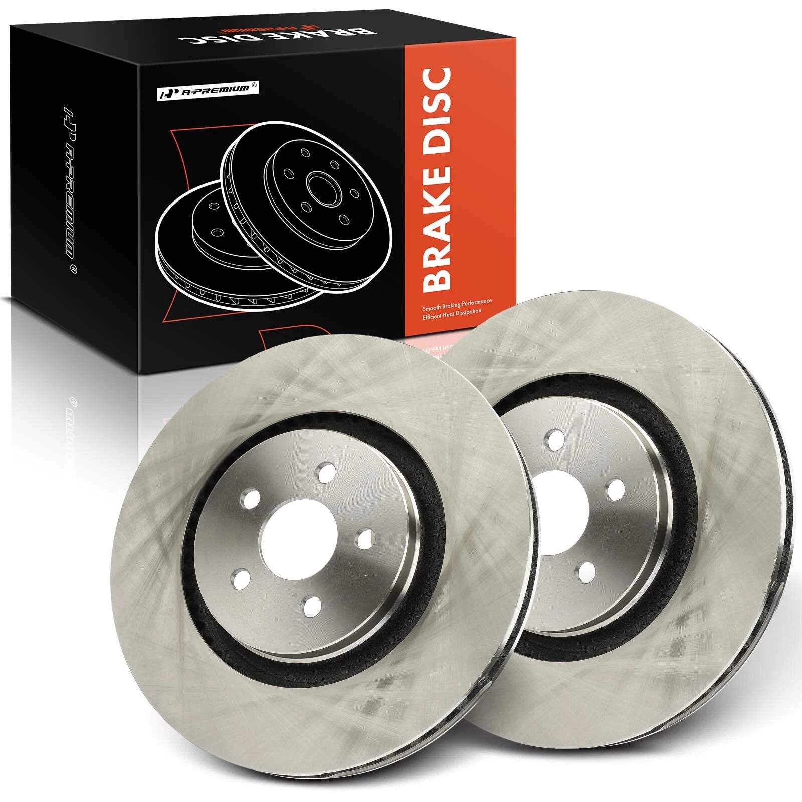 Front Disc Brake Rotors for Ford Fusion (2017–2019) Edge Lincoln MKZ MKX