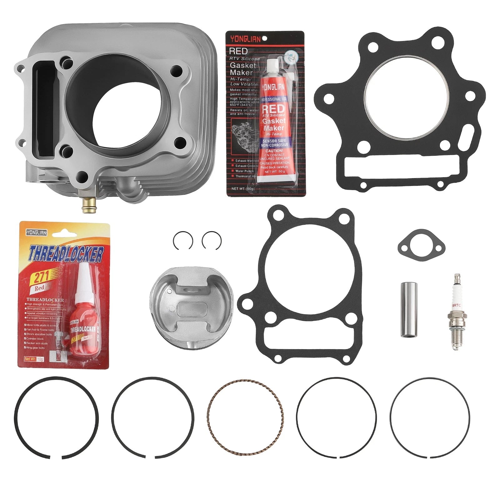 330cc Big Bore Cylinder Piston Gaskets Kit for Honda Sportrax TRX300EX (1993–2008)