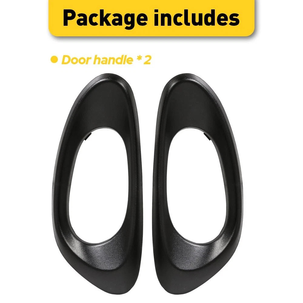 Set of 2 Front Inside Door Handle Trim Bezels for Chevy Trailblazer (2002–2009)