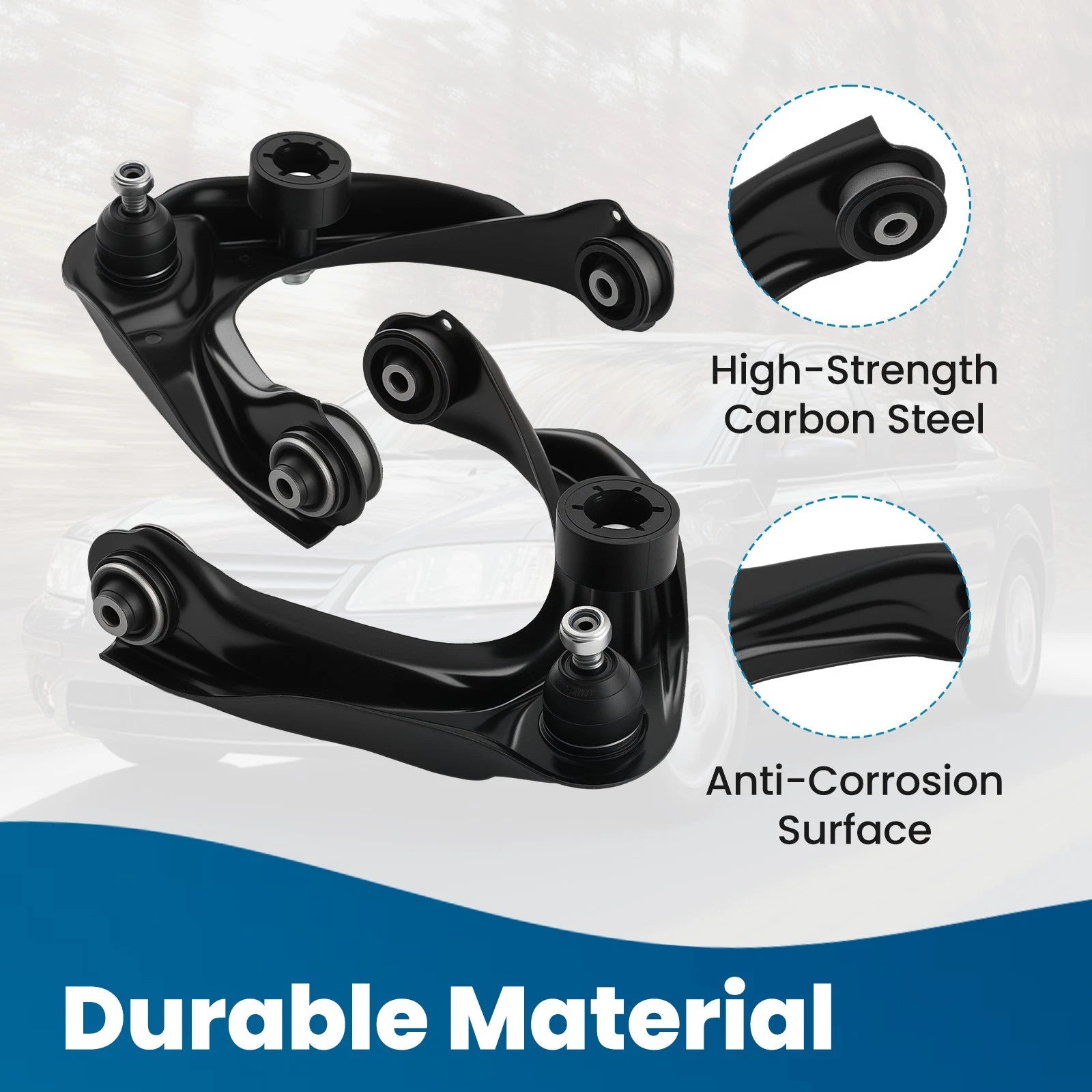 Front Lower Upper Control Arm Stabilizer Bar Link for Ford Fusion MKZ (2006–2007)