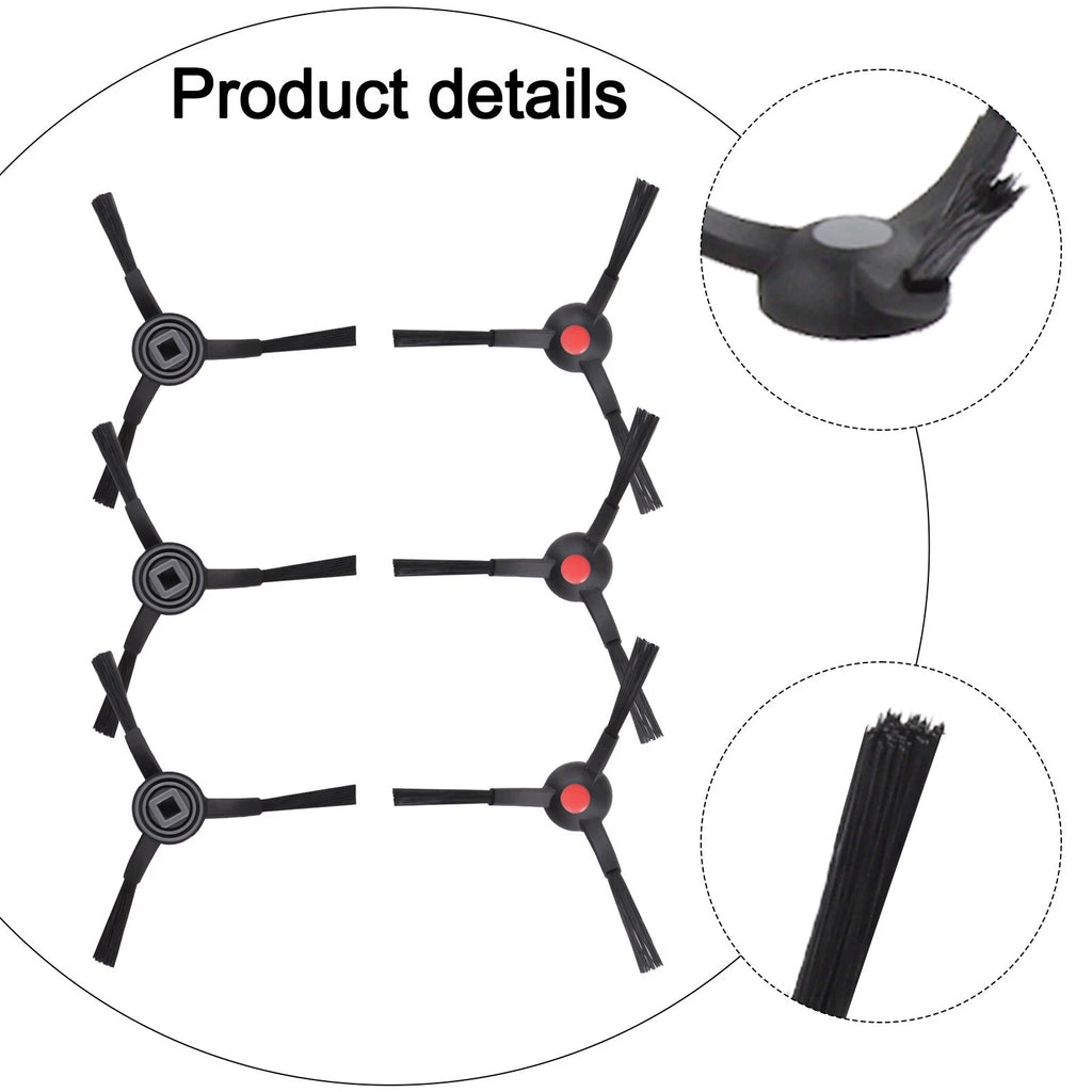 6 Pack Side Brushes for Eufy RoboVac E25 E28 (2019–2021)