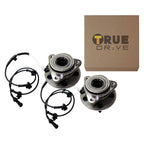 Wheel Hubs for Ford Explorer (1995–2001) Front Left Right with Bearing & Sensor 4WD