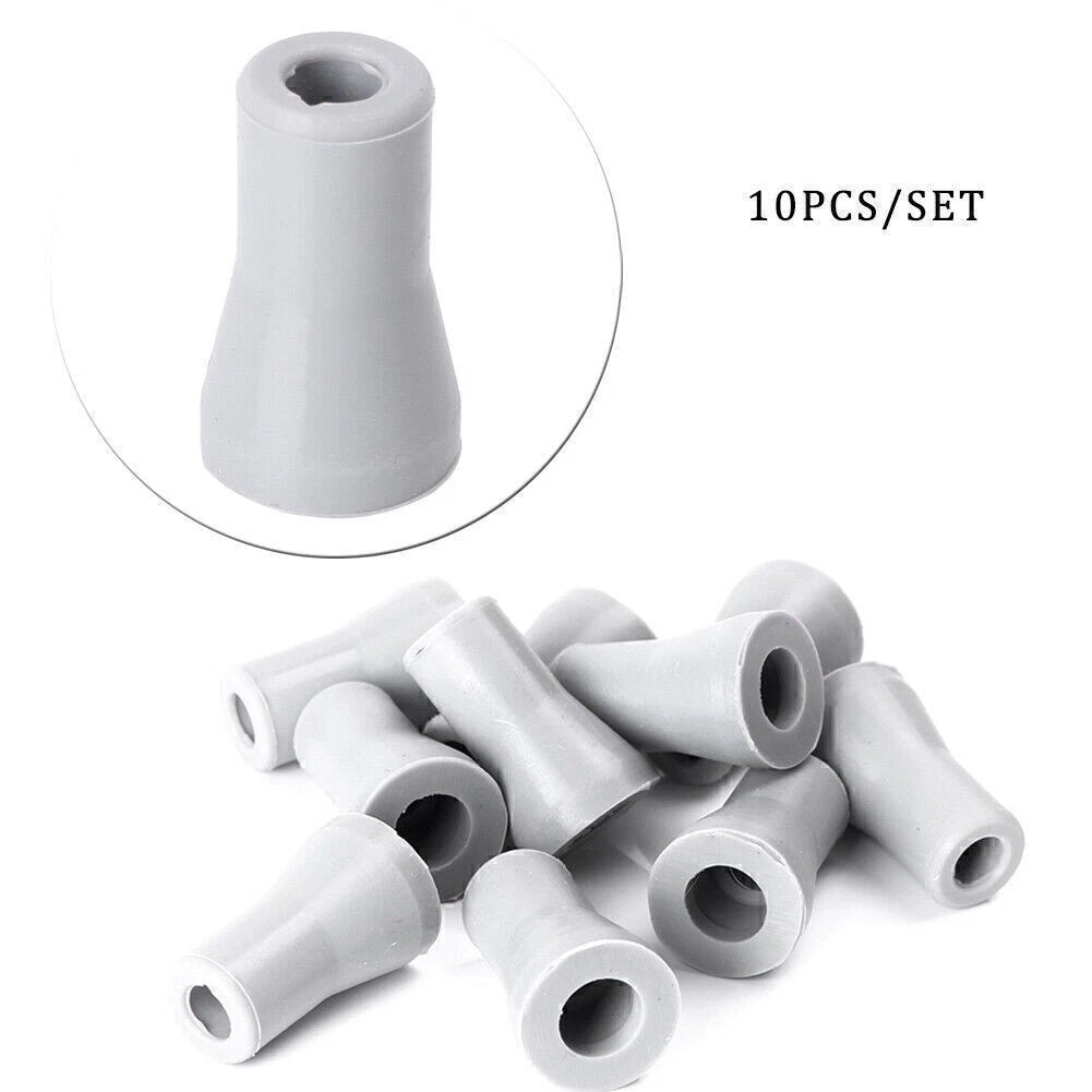 10 x Rubber Valve Snap Tip Adapter for Dental Oral SE Saliva Ejector