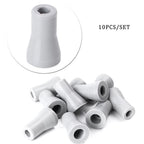 10 x Rubber Valve Snap Tip Adapter for Dental Oral SE Saliva Ejector
