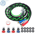 3X 15Ft Air Line Hose Assemblies for Semi Truck Tractor Trailer