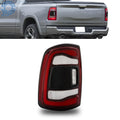Black Tail Light for Dodge Ram 2500 (2019–2022) LED Rear Left Side