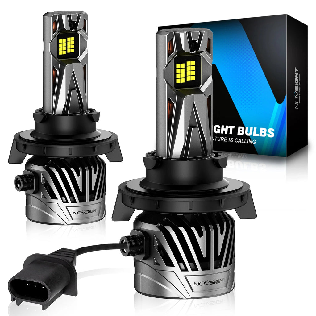 H13 9008 LED Headlight Bulbs for - 40000LM 6500K