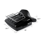 Chopped Trunk Pad Mount Rack for Harley Street Road Glide King (2014–2025)