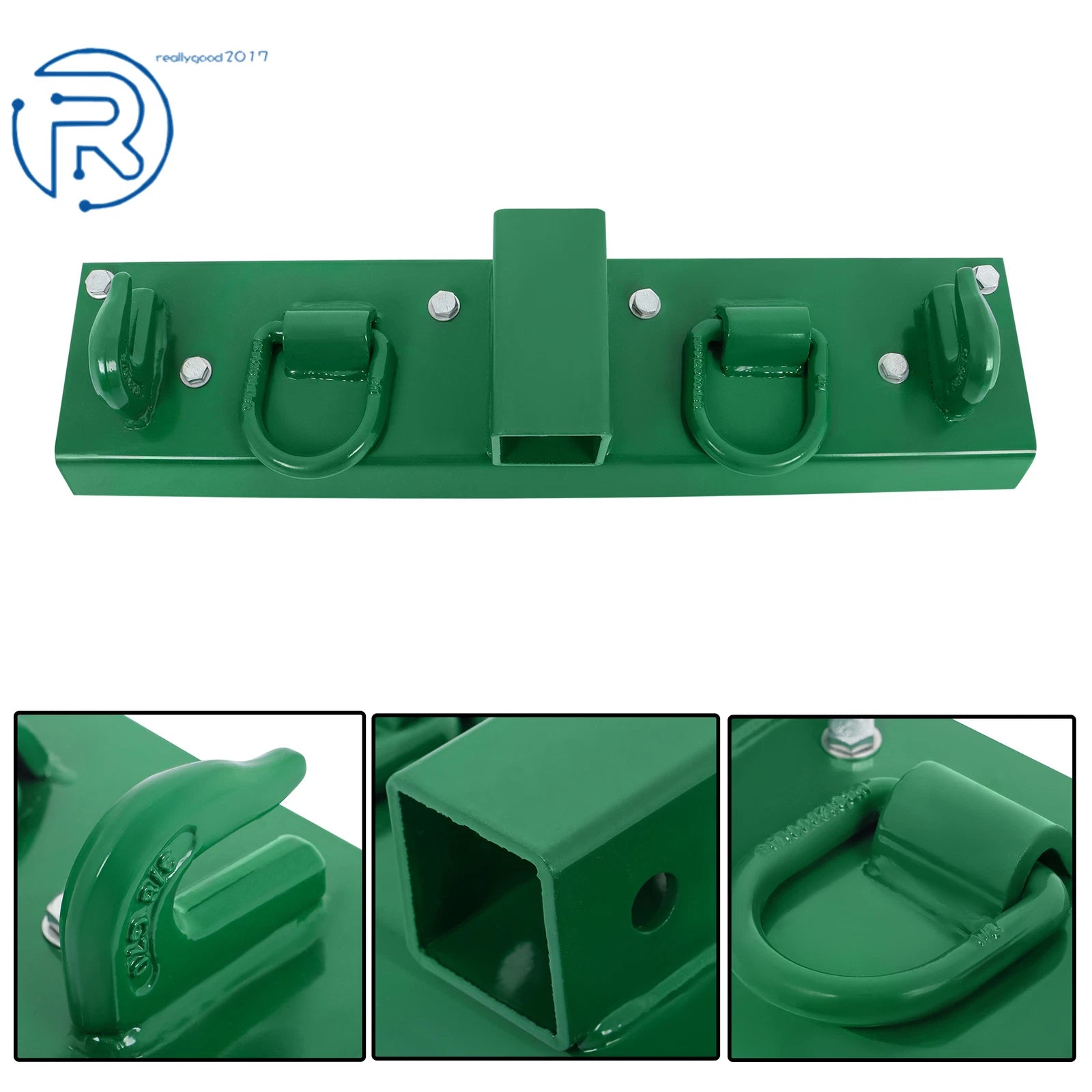 Set of 2 Grab Hooks & D Rings for John Deere 1025R (2015–2023)