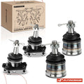 Set of 4 Front Ball Joints for Chevy Blazer S10 GMC S15 Jimmy Isuzu Hombre (1990–2005)