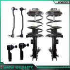 Set of 4 Front Strut Sway Bar Outer Tie Rods for Nissan Maxima (2004–2008)