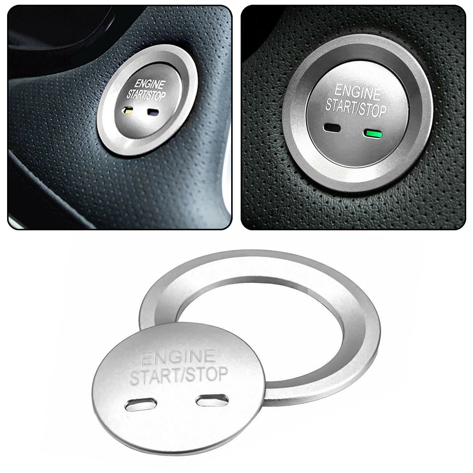 Keyless Ignition Switch Start/Stop Trim Cover for GMC (2016–2020)