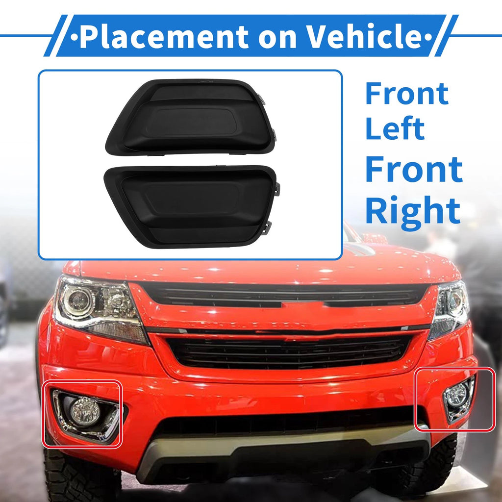 Fog Light Grill Set for Chevrolet Colorado (2017–2020) No. 22925745