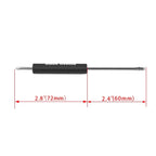 Set of 10 Black Mini Pocket Screwdrivers with Magnet and Clip