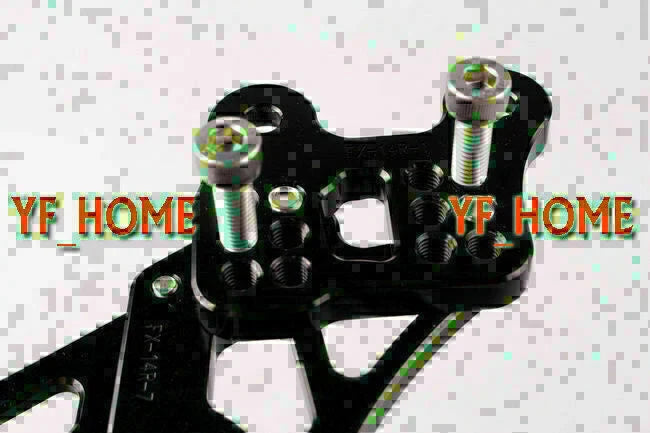 Black Motorcycle Rearsets Foot Pegs for Kawasaki Ninja ZX14R (2006-2011)