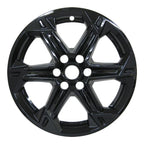 Wheel Skins Gloss Black Replacement for 2023-2024 Chevy Blazer (Set of 4)