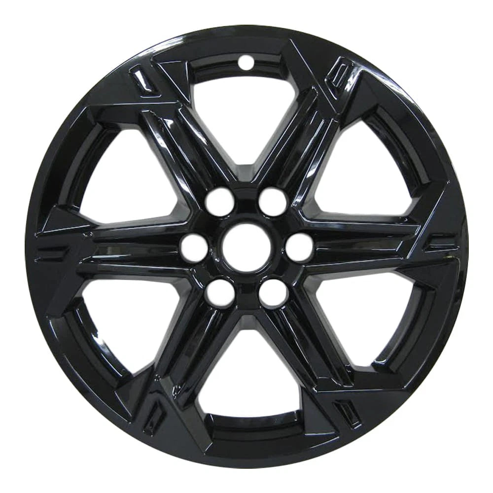 Wheel Skins Gloss Black Replacement for 2023-2024 Chevy Blazer (Set of 4)
