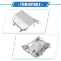 Car Tow Hook Eye Hole Cover for Mercedes-Benz GLS 450 (2016-2023) Silver Tone