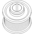 Alternator Pulley for Case IH Tractor 2366 2377 2388 MX210 (87452704)