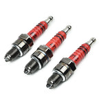 3pcs Spark A7TJC 3 Electrode GY6125CC for Moped Scooter