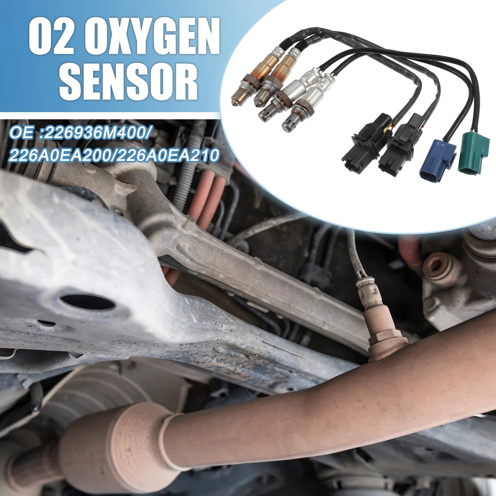 Set of 1 Oxygen Sensor No. 226936M400 for Nissan Frontier Sentra 