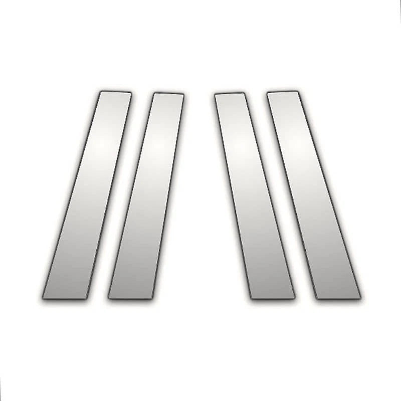 4Pc Chrome Pillar Post Covers for Ford Focus (2000–2007)