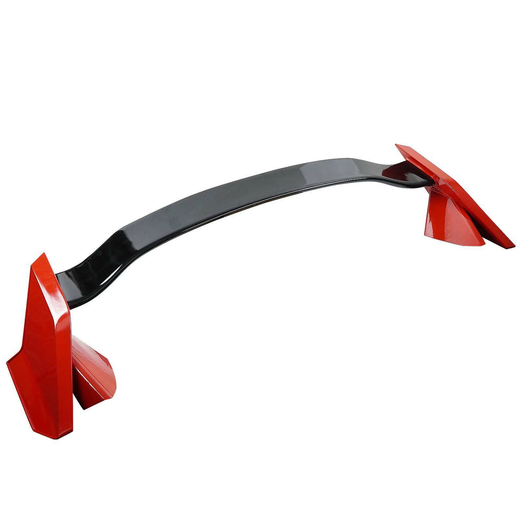 2 Tone Red & Black ABS Spoiler Wing for Honda Civic Sedan (2016–2021)