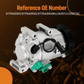 A/C Compressor w/Clutch for Kia Forte Koup SX (2014–2017) 1.6L Turbo 97701A5501