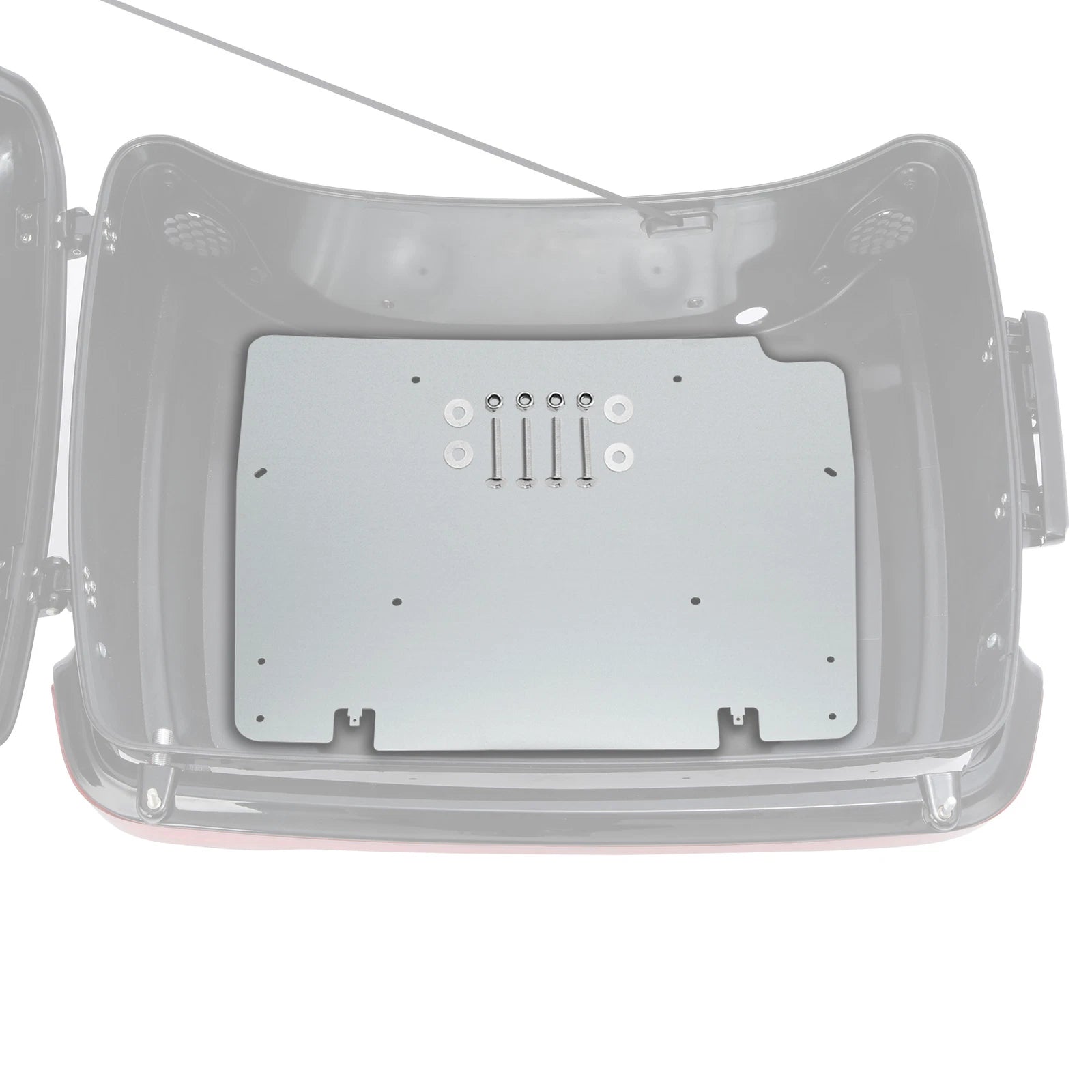 Trunk Metal Base Plate for Harley Touring Road Glide (2014–2024)