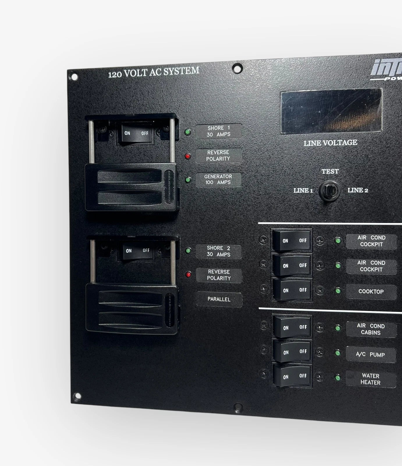 Electrical Switch Panel for Intrepid Marine (I-8331708) 120V 20.75" x 11"