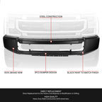 Front Bumper for Ford F250 F350 Super Duty (2020–2022) W/O Foglight Holes