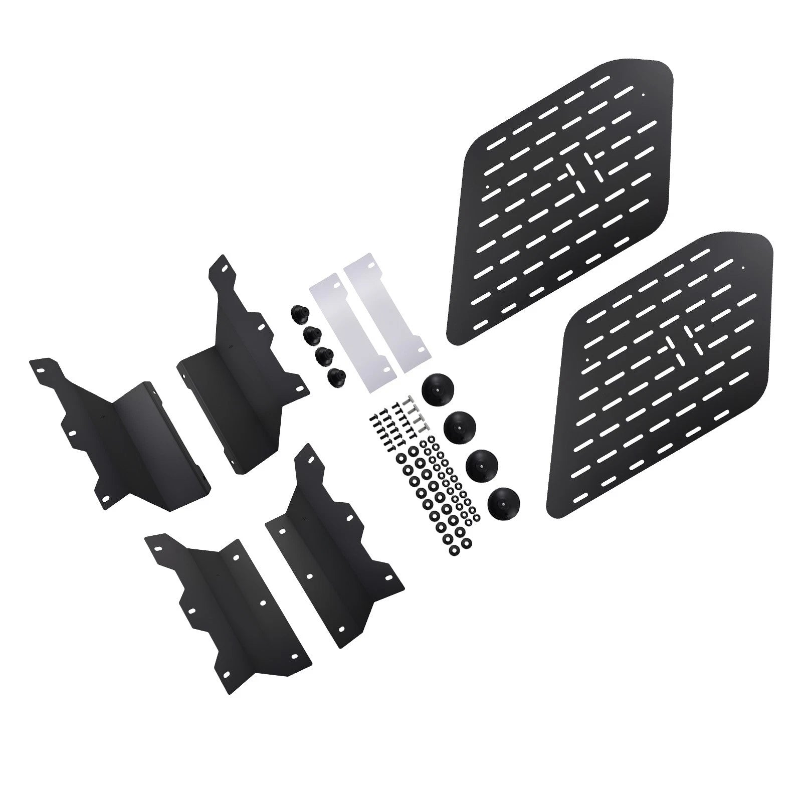 Set of 2 Roof Panels for Toyota 4Runner (2014–2024) MOLLE Steel Black