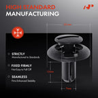 20x Nylon Rocker Moulding Retainer Clips for Subaru