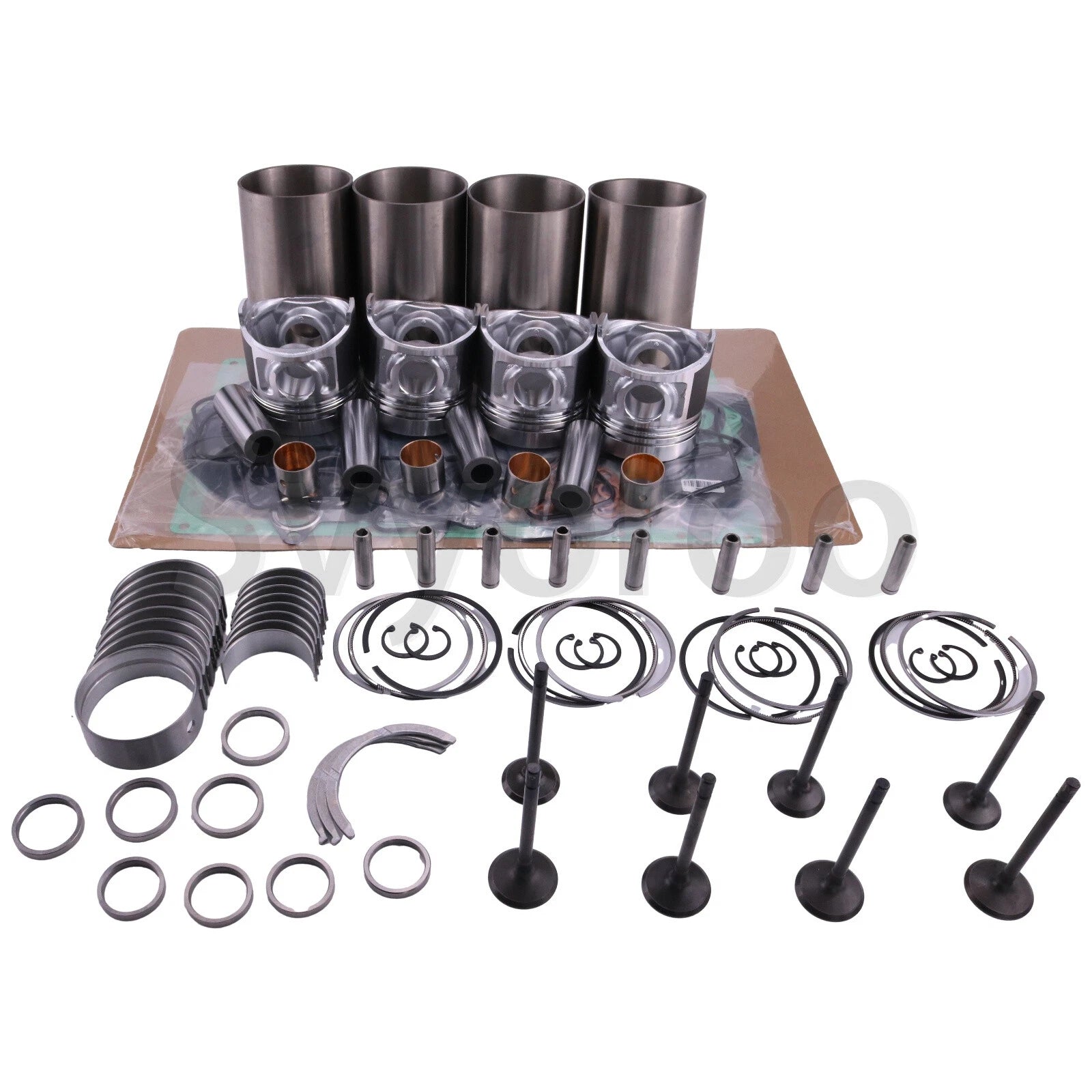 Engine Overhaul Rebuild Kit for Perkins 404C-22, 404C-22T