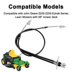 Mower Deck Lift Cable for John Deere Z235 Z255 (2006-2015)