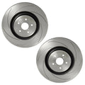 Brembo Coated Slotted Disc Brake Rotors for Lexus GS F RC F (2016–2021)