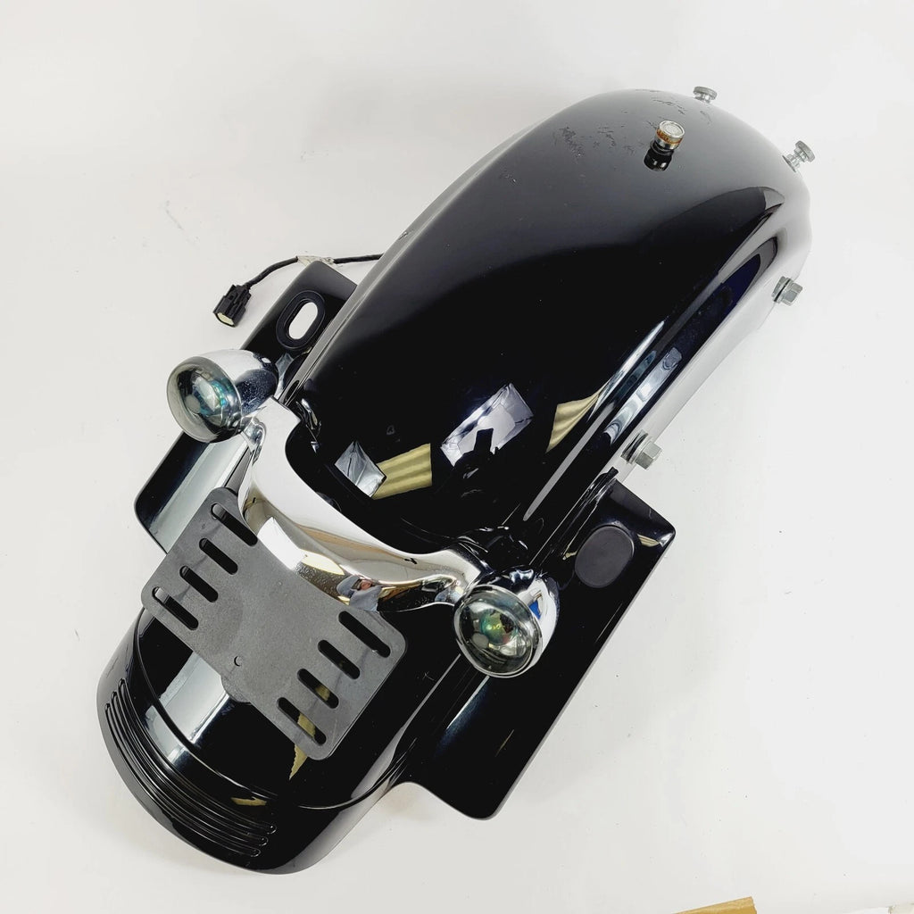Rear Fender with Light for Harley Davidson Touring Road Street Glide (2009–2023)
