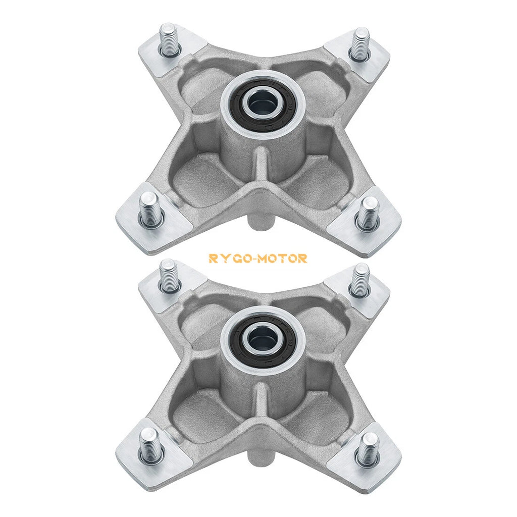 2 Front Wheel Hubs w/Studs Seals Bearings for Yamaha Raptor 660R 700 YFZ450 450R