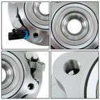 Pair Front Wheel Bearing Hubs for GMC Sierra 3500 Classic (2007) 4WD