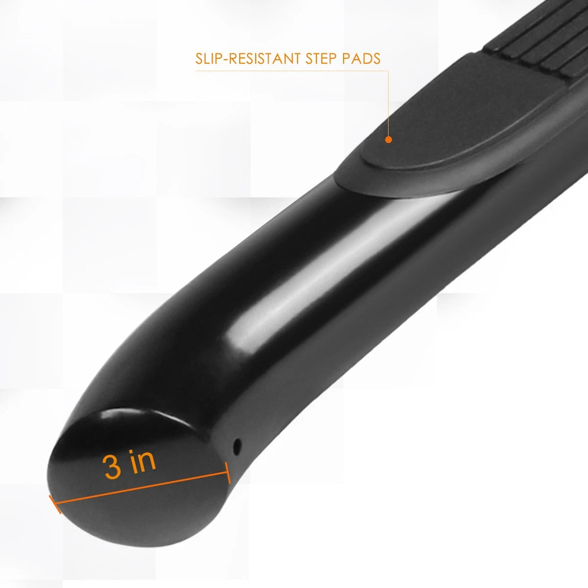 3" Side Step Nerf Bar Running Board for Silverado/Sierra Crew Cab (2019–2021)