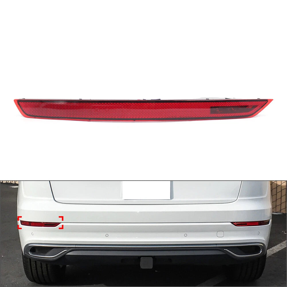 1x Red Rear Left Bumper Light for Audi Q8 SQ8 (2019–2022)
