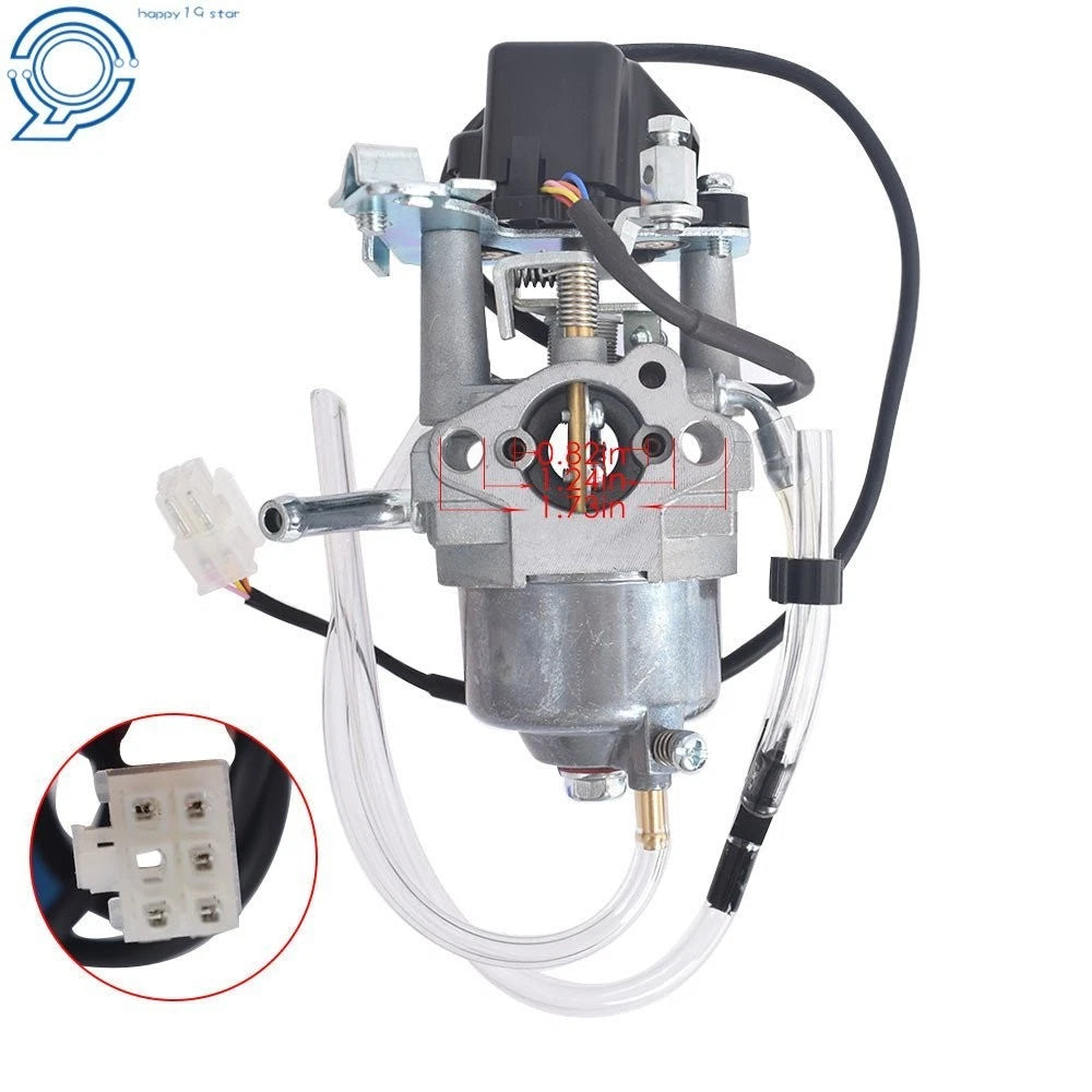 Carburetor Kit for Yamaha EF2000ISC EF2000ISCH EF2000 Generator (2000–2000) 7DX-E4101-11-00