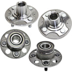 Wheel Hubs for Honda Fit (2009–2013) Front & Rear 4 Lug with Bearing