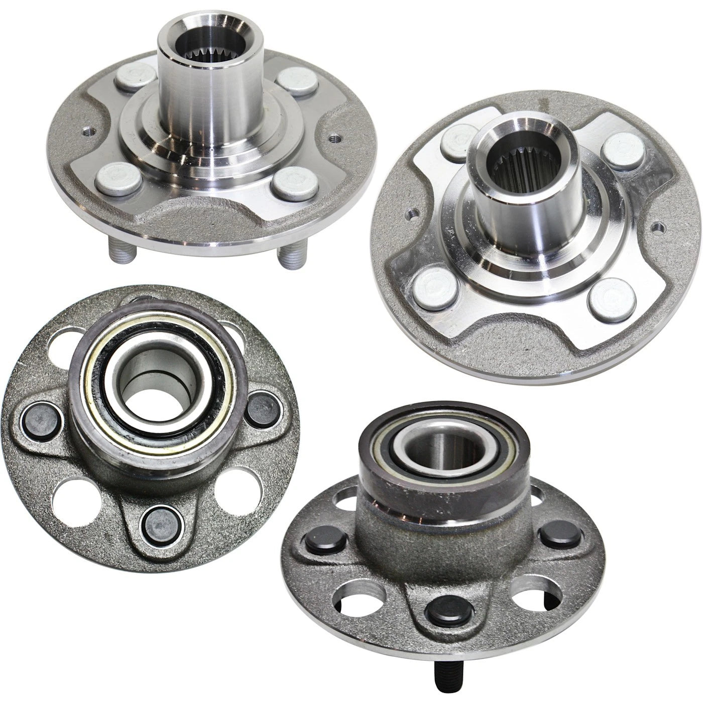 Wheel Hubs for Honda Fit (2009–2013) Front & Rear 4 Lug with Bearing